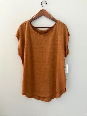 Sigrid Olsen Linen Top - NWT - Women’s XL